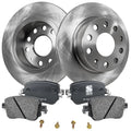 Rear Brake Disc Rotors and Pads Kit for VW Golf SportWagen (2017–2018)