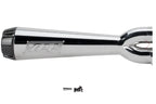 2X Two Brothers Polished 2-Into-1 Exhaust for Harley Softail Low Rider (2022–2024)