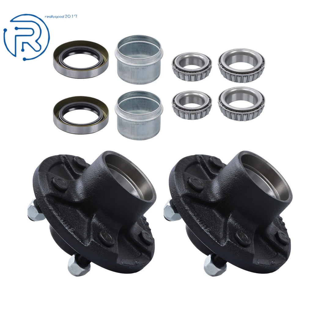 5 Lug Trailer Idler Hub Kit 5 on 4.75 for 3500 lbs Axle (#84 Spindle)
