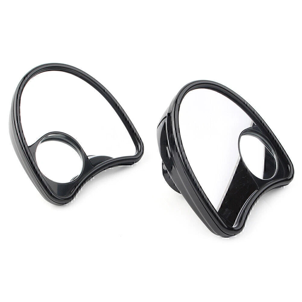 Wide Angle Blind Spot Rear Side Mirror Fairing Mount for Harley Touring Electra Glide (2014–2023)