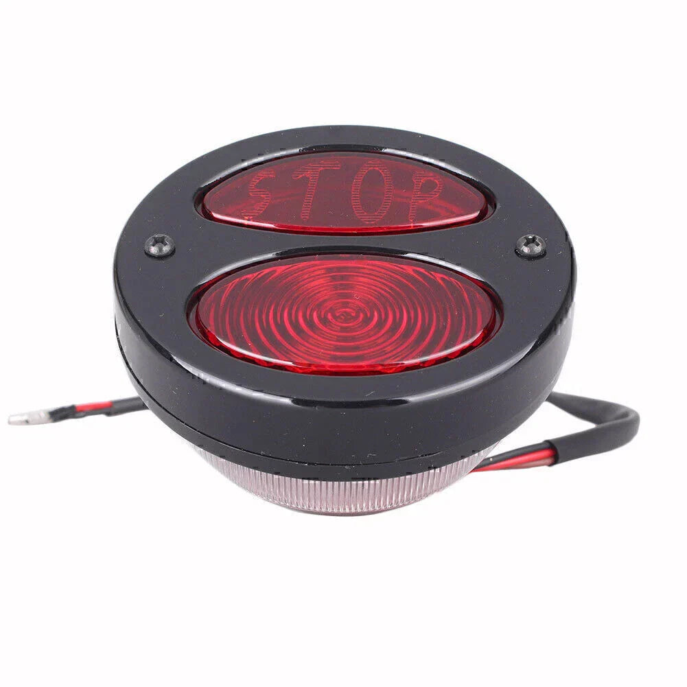 Chrome Black LED Brake Stop Taillight for Ford Model A (1928-1931)