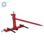 49" 3-Point Hay Spear for Tractor Cat 1 (with 2 Stabilizers)