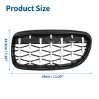 Front Hood Bumper Grille for BMW 335d 328i 335i xDrive (2007–2013) Pair