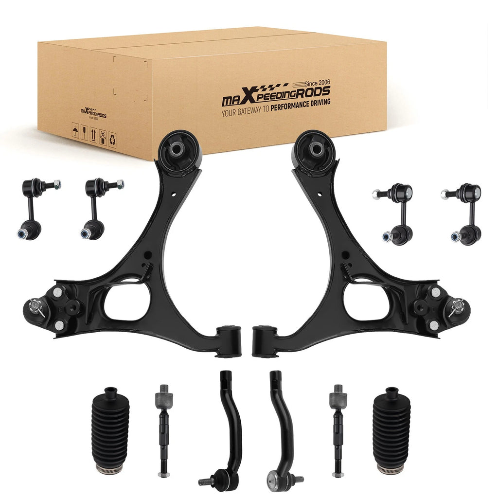 Set of 14 Front Suspension Lower Control Arms w/Ball Joint for Honda Civic (2006–2011)