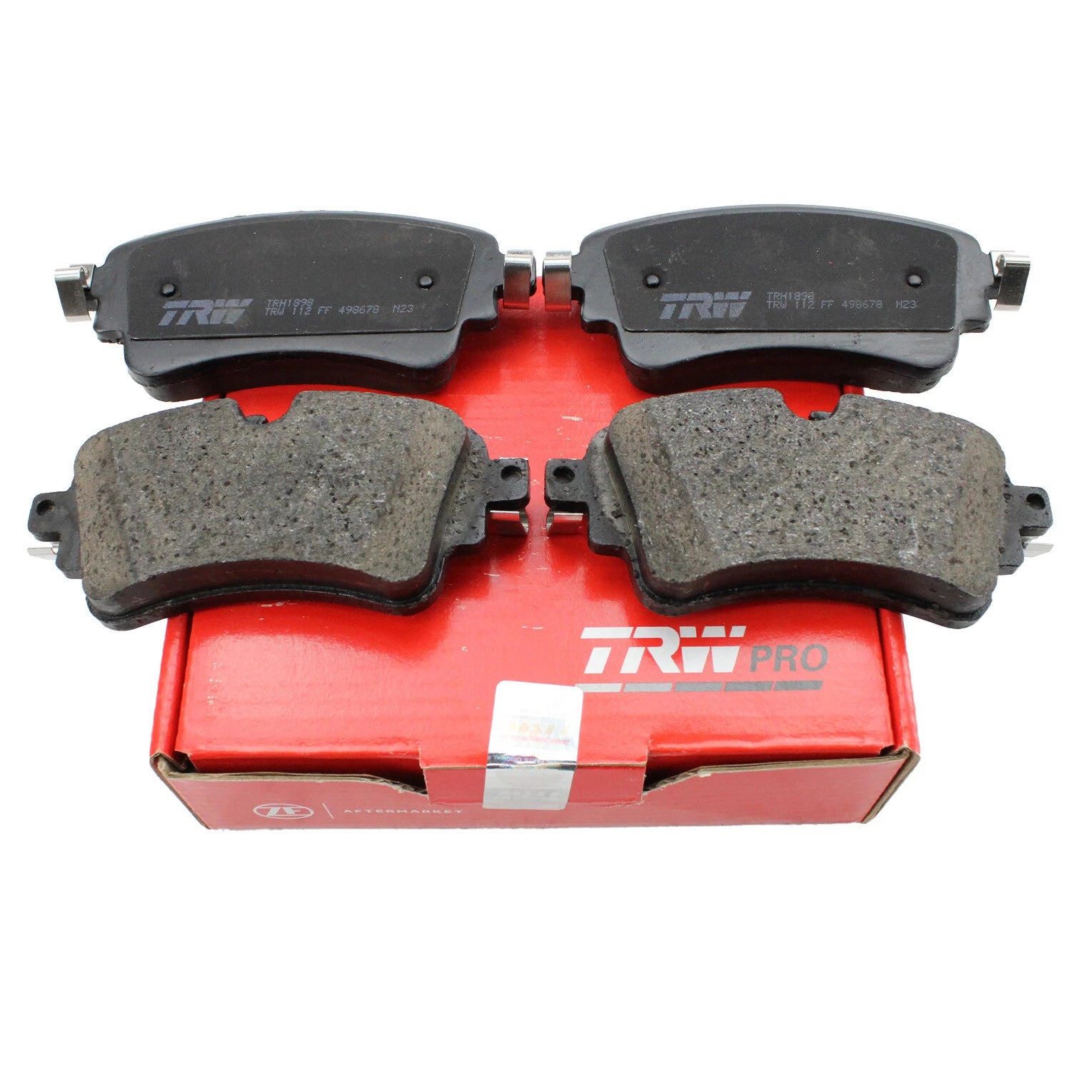 Set of 4 TRW Pro Rear Metallic Brake Pads for Audi A4 A5 A6 A7 RS5 S4 S5 (2010–2020)