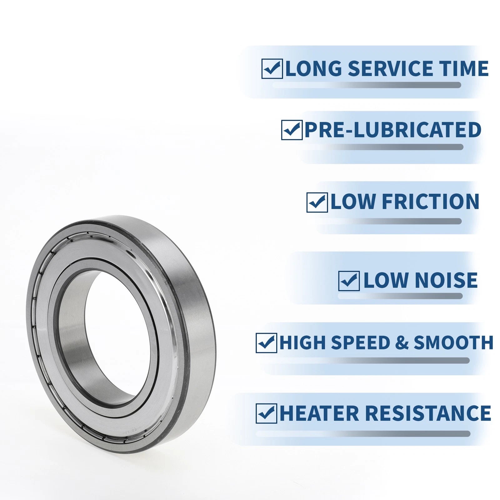 Deep Groove Ball Bearing 6216ZZ for Scooter Skateboard Wheel (P5)