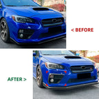 Front Bumper Side Fin C Canards Splitter for Subaru WRX STI VA (2014–2016)