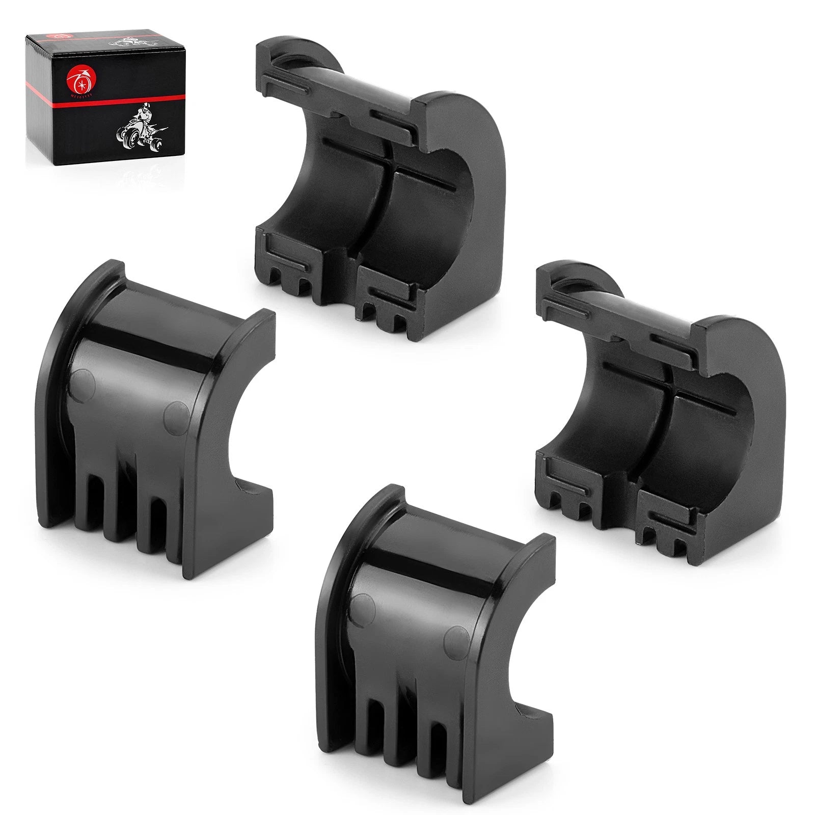 4X Rear Stabilizer Sway Bar Bushing for Polaris Ranger Crew 1000 (2018–2020)