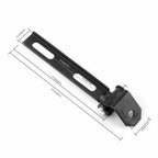 Mount Chopper Black Bracket for Seat Custom Solo Bobber B2 AV (Fit)