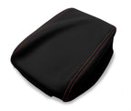 Console Lid Armrest Cover for Subaru Forester (2019–2024) Red Stitch