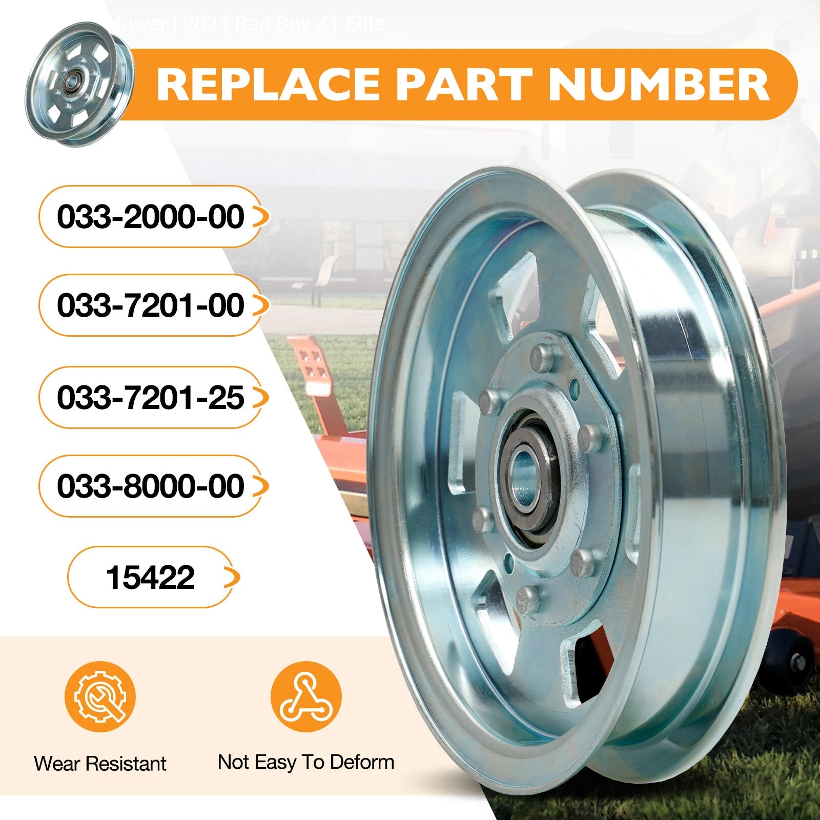 Idler Pulley for MZ ZT Outlaw Series (2000-2000)