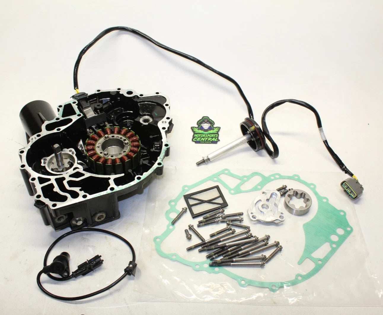 Stator Magneto Oil Pump Housing Timing Drive Cover for Seadoo 1603 1630 (N/A)