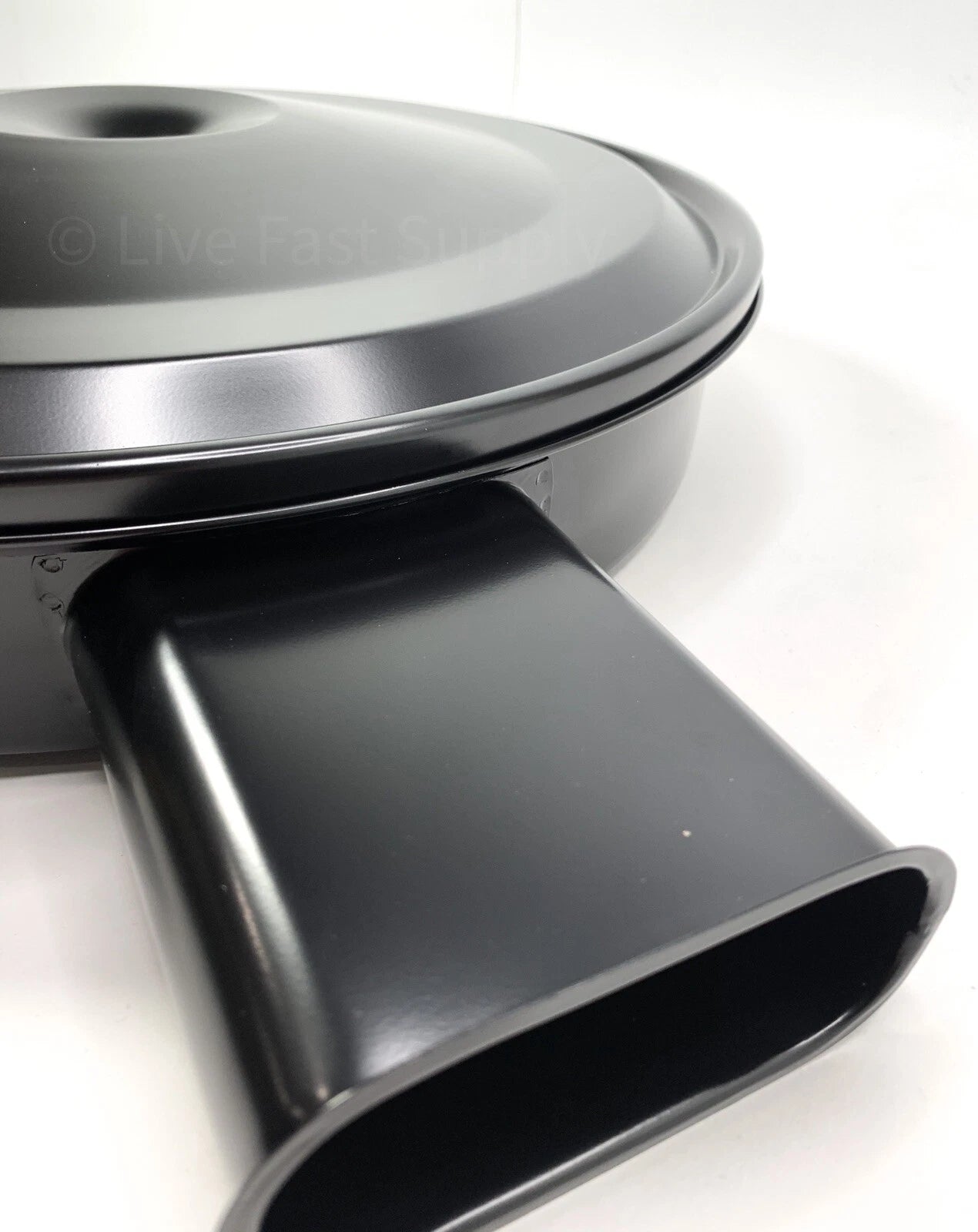 Dual Snorkel Air Cleaner Black Lid Replacement for 1970–1972 Chevy Camaro