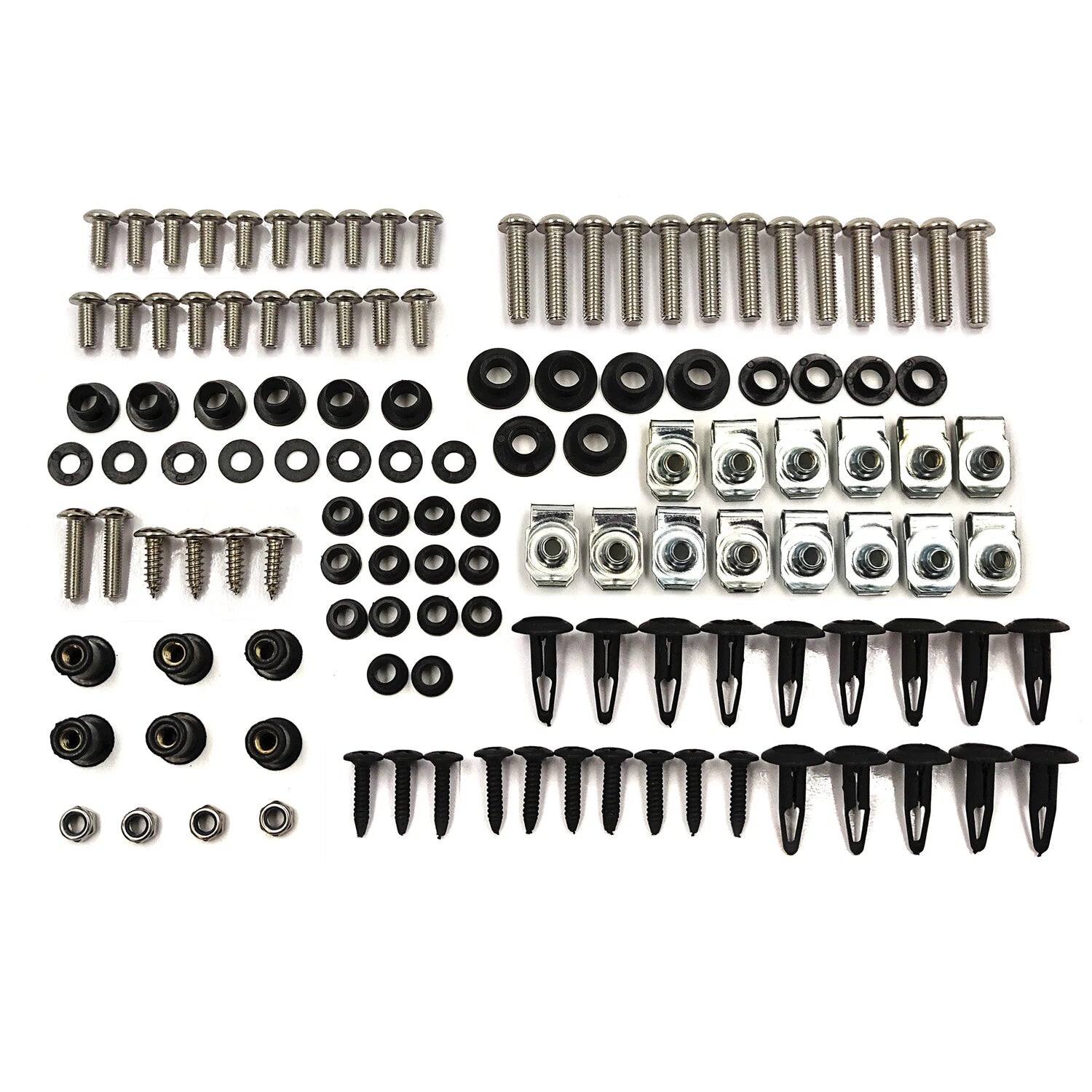 Complete Fairing Bolt Kit for Suzuki GSX-R600 GSX-R750 (2001–2003)