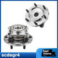 2X Front Wheel Bearing & Hub Assembly for Toyota 4Runner (2003–2023)