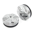CNC Swingarm Pivot Bolt Covers for Harley V-Rod 2006-2017 ( Covers)