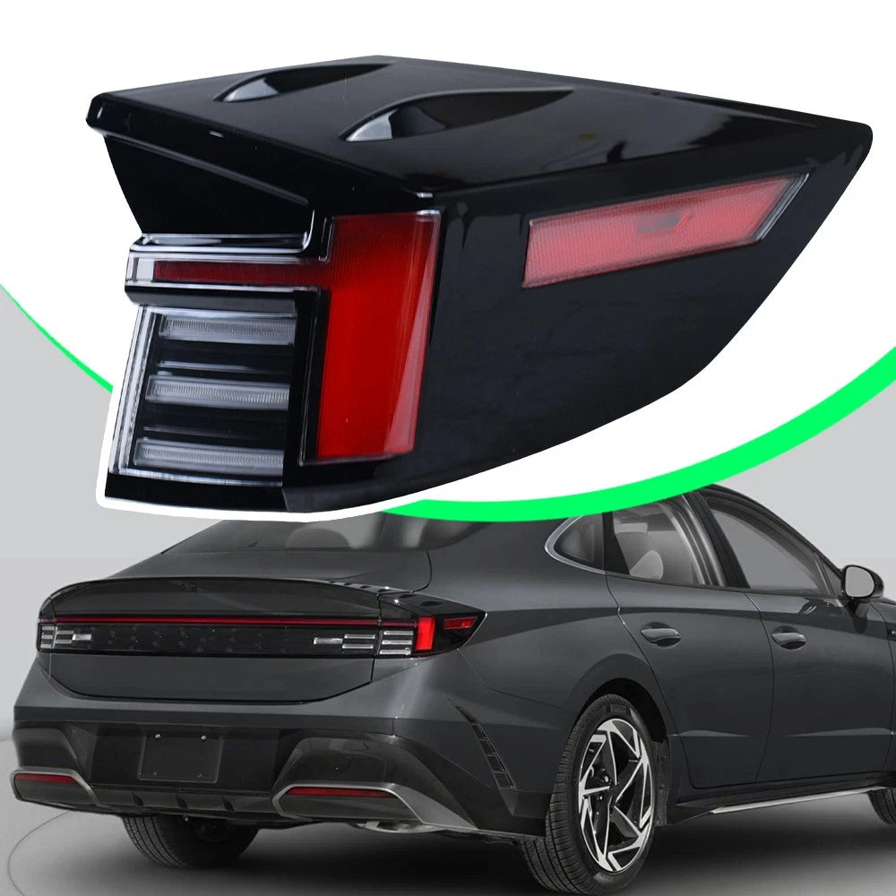 Set of 2 Full LED Outer Tail Lights for Hyundai Sonata (2024–2025) 92402-L1550 92401-L1550
