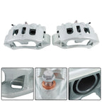 Rear Brake Calipers with Bracket for Chevrolet Silverado 2500 HD (2011-2019)