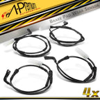 Set of 4 Disc Brake Pad Wear Sensors for BMW 135i 328i 335i 335d (2007–2013)