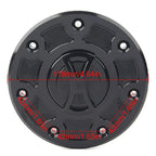 Fuel Gas Tank Cap Cover for Kawasaki Ninja 500, ZX-6, ZX-7, ZX-9, ZRX-1100 (1994-2003)