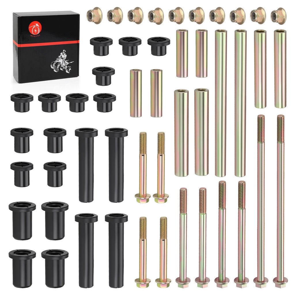 2X Rear A-Arm Bushing Rebuild Kit for Polaris Sportsman 1000 850 550 (2010–2019)