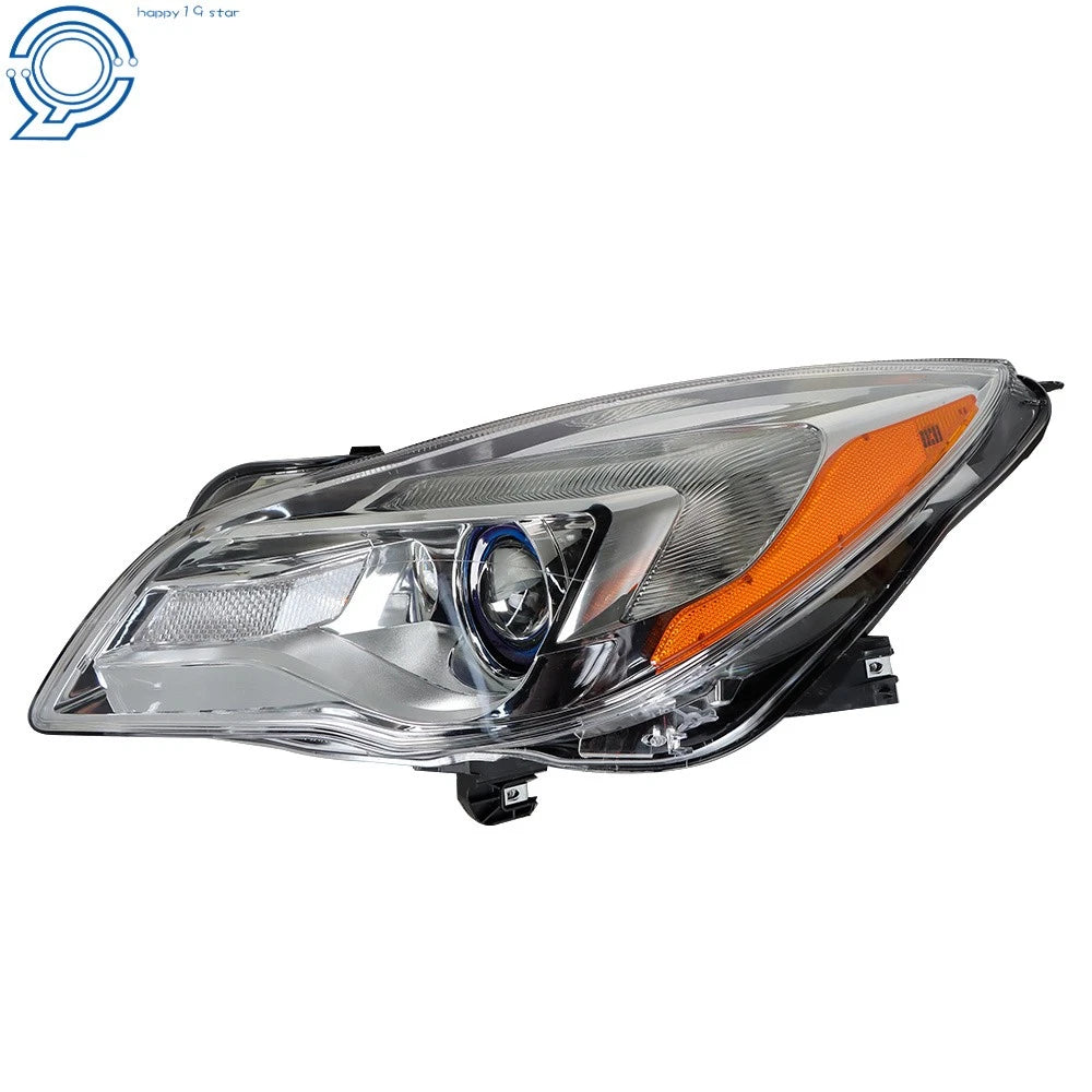 Halogen Headlight for Buick Regal (2014-2017) Projector Chrome Housing