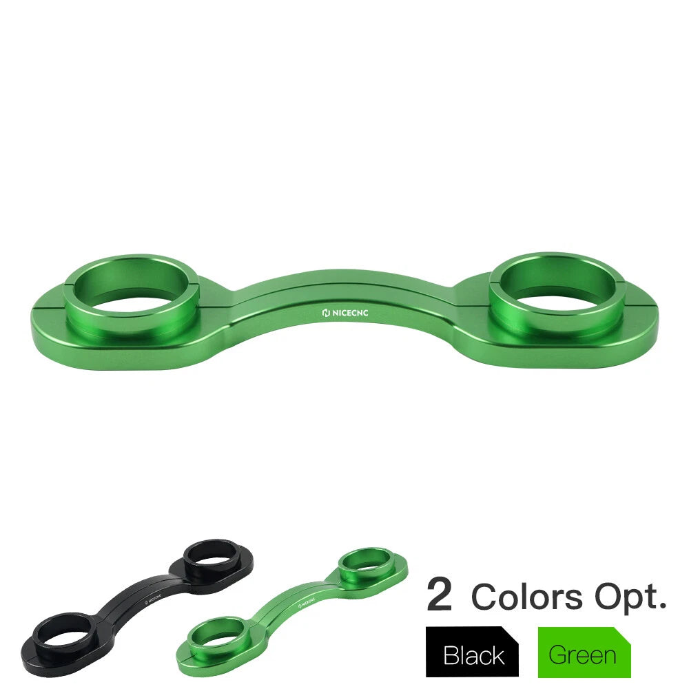 Front Fork Brace Stabilizer for Kawasaki KLR650 (2008–2024) - Anodized Aluminum