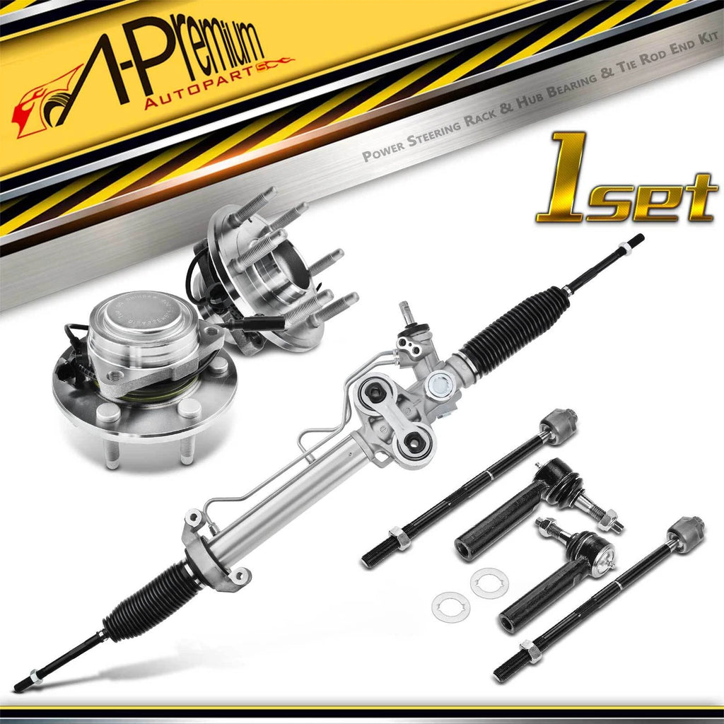 Set of 7 Rack & Pinion Hub Bearing Tie Rod Ends for GMC Chevy Tahoe