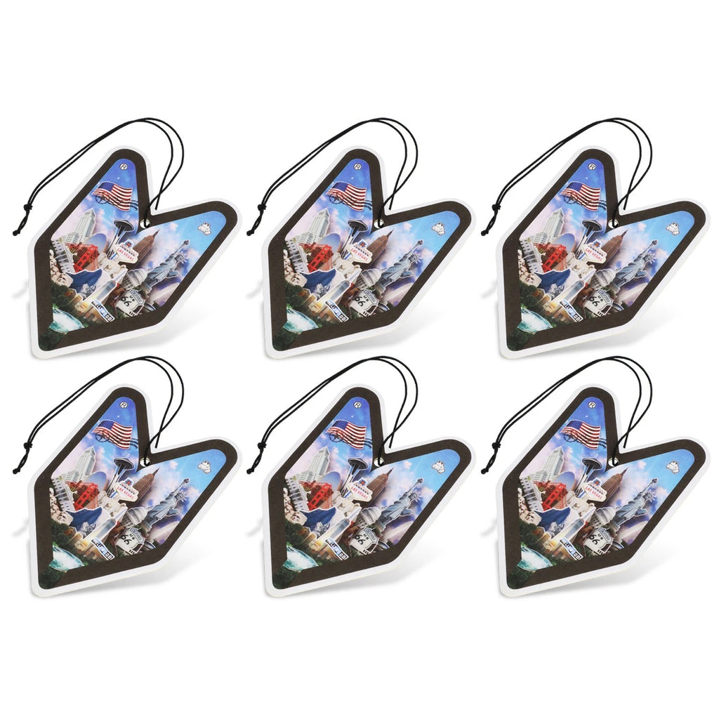 Set of 6 Luxury Squash Air Fresheners for Treefrog Young Leaf