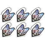 Set of 6 Luxury Squash Air Fresheners for Treefrog Young Leaf