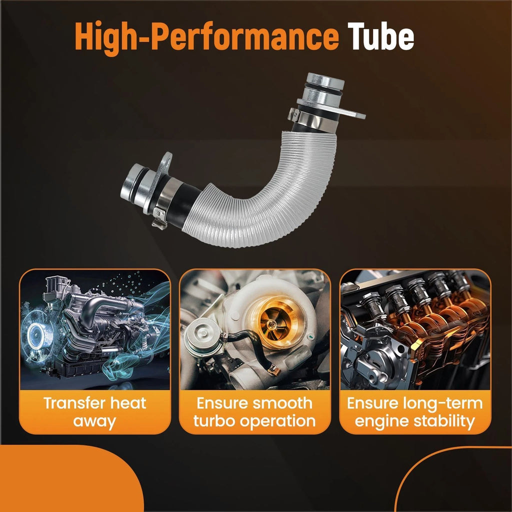 Turbocharger Oil Return Line for BMW 740i 640i 540i X3 X4 (2016–2020) 11427643176