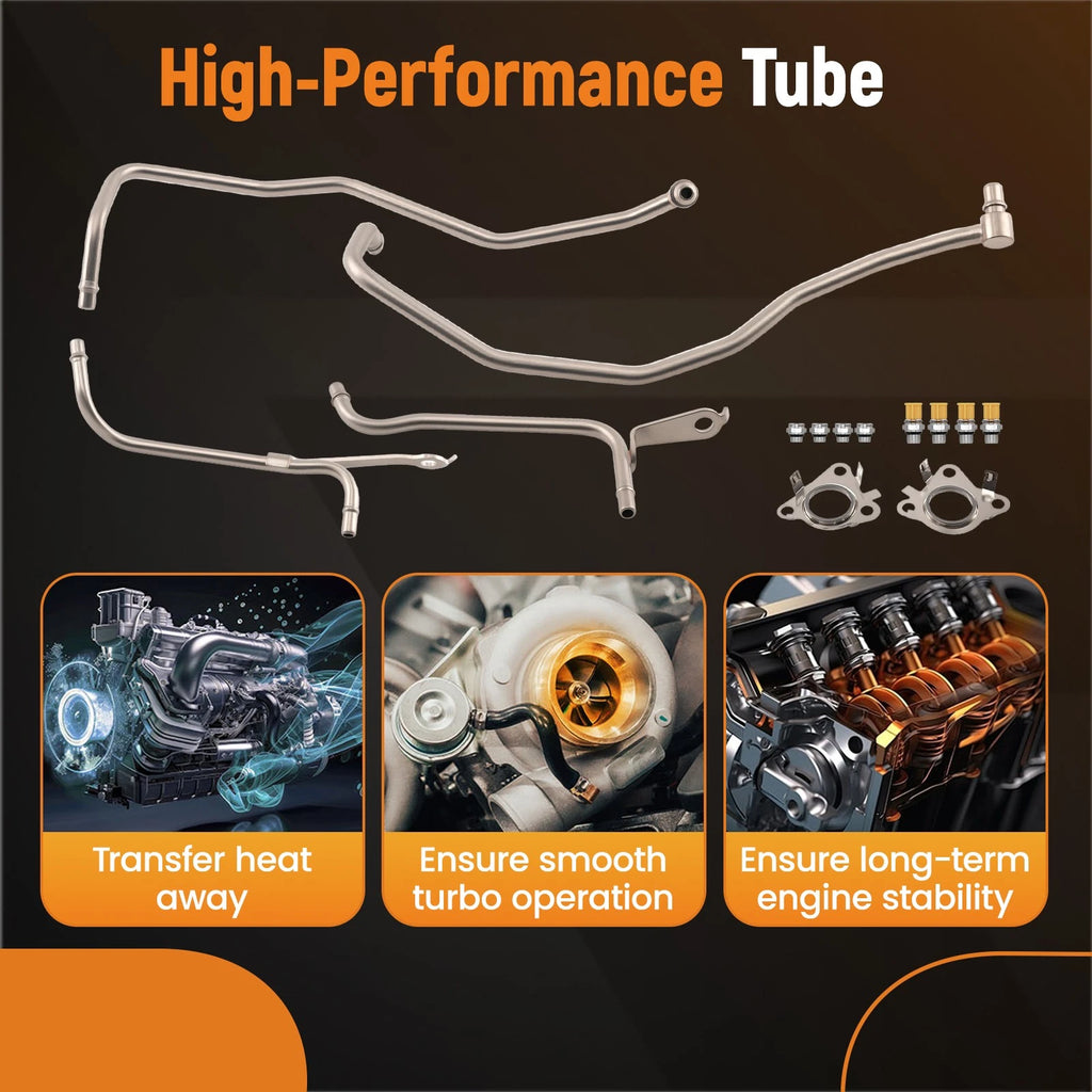 Twin Turbo Hose Line Kit for Ford F-150, Expedition 3.5L V6 (2013–2016)