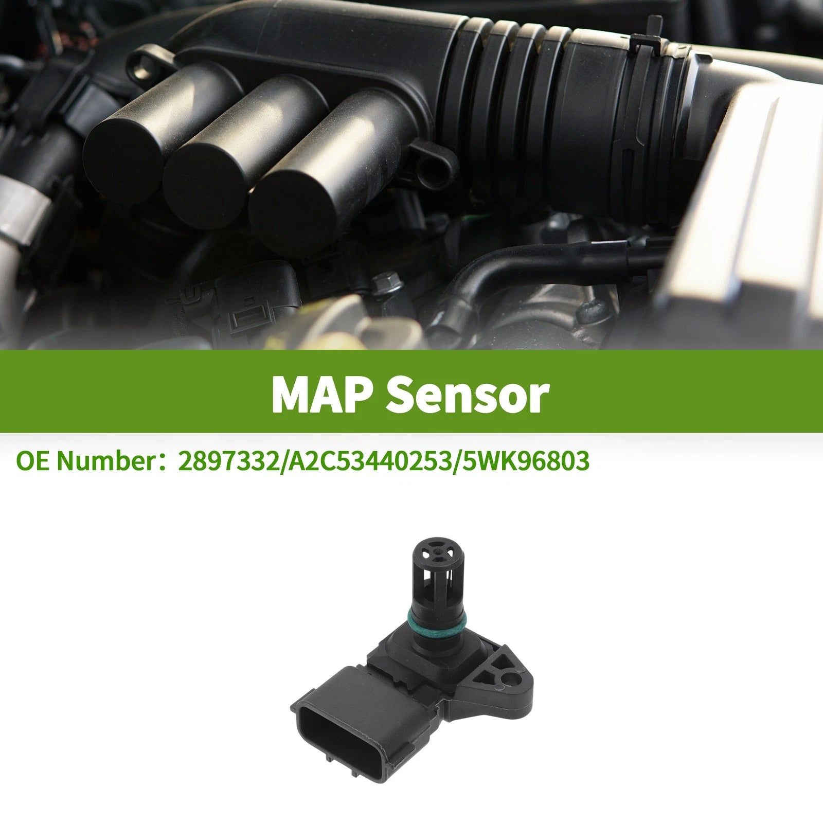 MAP Sensor for Dodge Ram 2500 (2007–2017) - Part No. 2897332