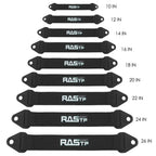 Set of 2 Racing Travel Limit Straps for Shock Suspension 10" to 26"