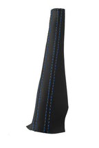 Leather Emergency Brake Boot Cover for Nissan 350Z (2003–2008) Blue Stitch
