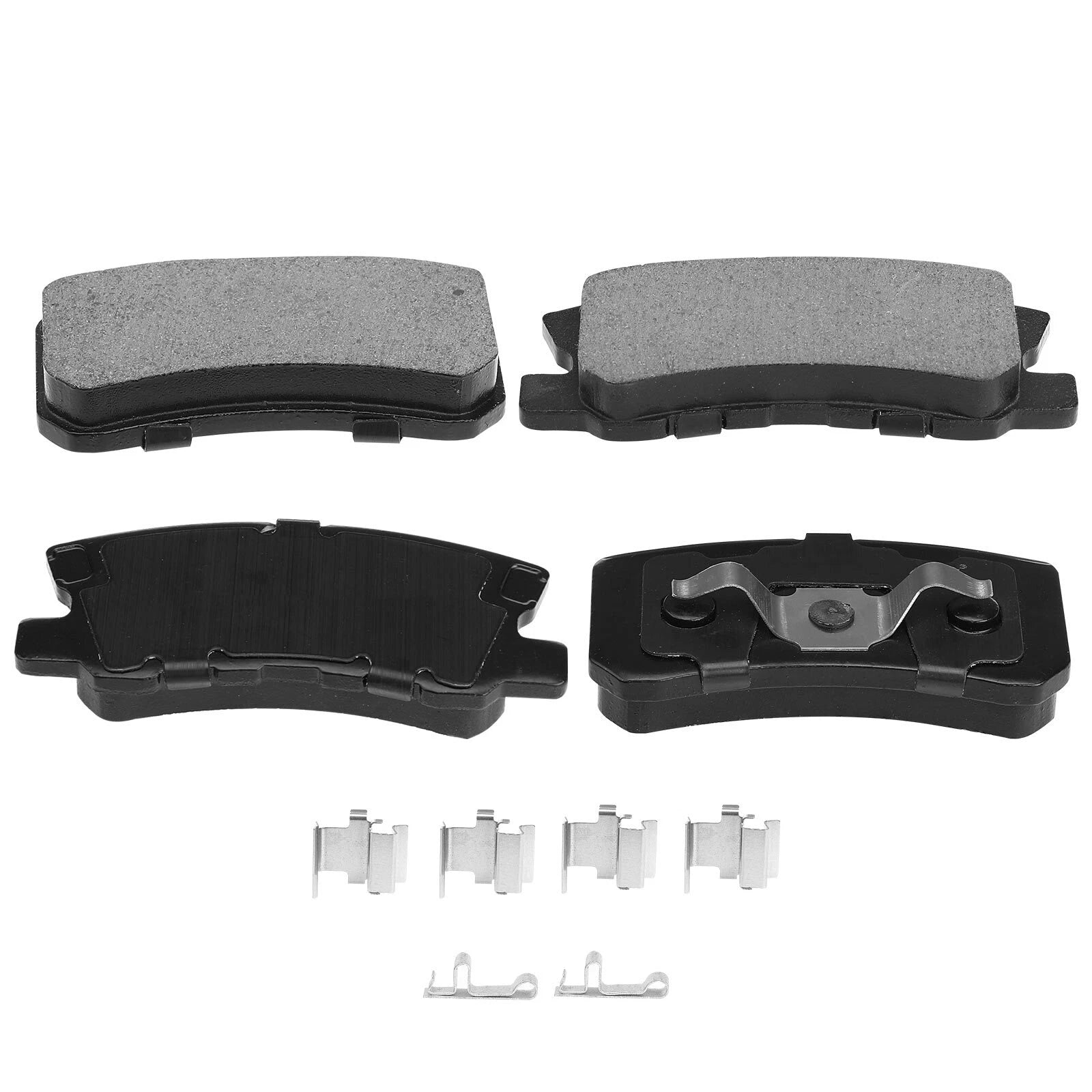 Set of 4 Rear Ceramic Brake Pads for Mitsubishi Outlander (2007–2013)