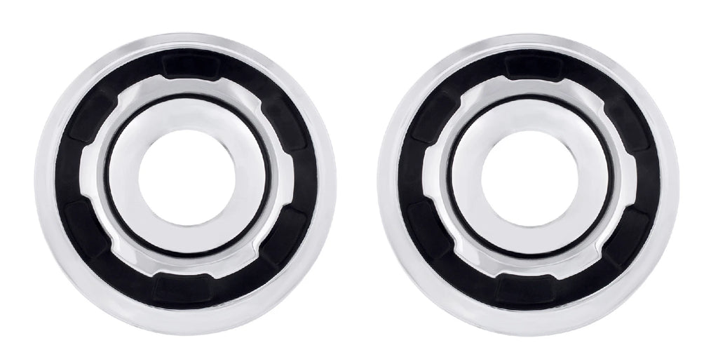 Front Dog Dish Hubcaps Replacement Pair for 4X4 Ford F-250 F-350 (1978–1984)