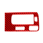 Red Interior Gear Shift Control Panel Cover Trim for Kia Stinger (2018-2023)