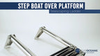 3 Step Telescoping Boat Ladder for Over Platform (Boat Swim Ladder)