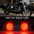 2X 1156 LED Turn Signal Light Bulbs for Harley Touring Road King Softail (–)