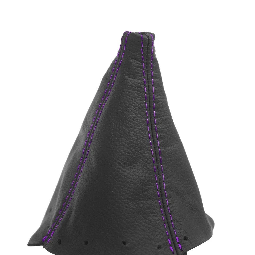 Manual Shift Boot for Honda S2000 (2003–2009) Purple Stitch PVC Leather