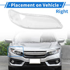 Headlight Lens Cover for Honda Accord (1998–2002) PC Clear