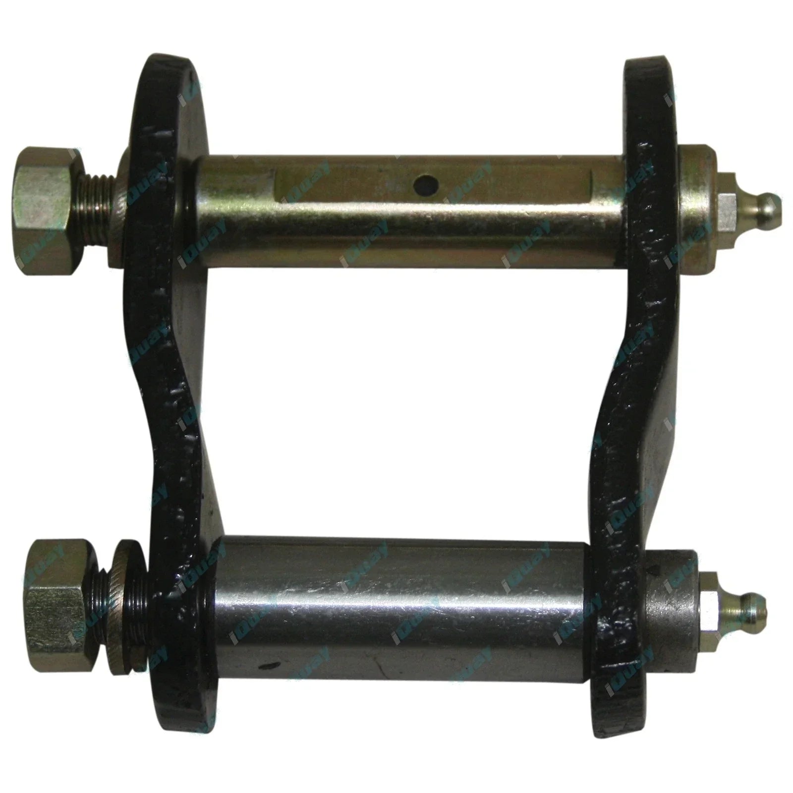 2 Front Greasable Suspension Shackles for Nissan Patrol MK & Retrofit MQ Models
