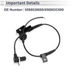 ABS Wheel Speed Sensor for Hyundai Sonata (No. 9568038600/956803C600)