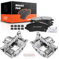 Front Brake Calipers & Ceramic Brake Pads for Dodge Journey (2009–2012)