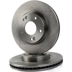 Front Brake Discs Rotors for Hyundai Sonata (2006–2010), Tiburon (2003–2008)