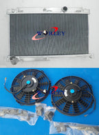 3 Row Aluminum Radiator + Fan for Mazda RX7 FD3S (1992-1995)