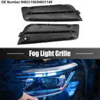 1 Pair Front Fog Light Grille Cover for Chevrolet Cruze (2011–2014) No.94831150