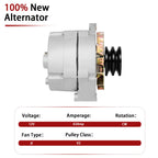 Alternator for Chevy 10SI (1-Wire, 2 Groove Pulley)