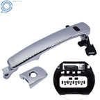 Chrome Door Handle for Nissan Rogue (2010-2013) Front Left Smart Entry